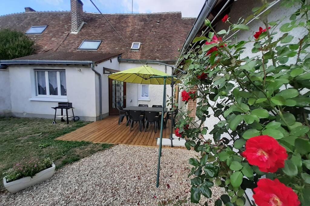 Gite Le Temps Suspendu A Pezou 41 Exterior foto